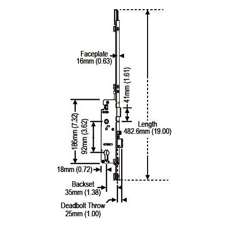 Strybuc Manual Gear Lock 850-3664566